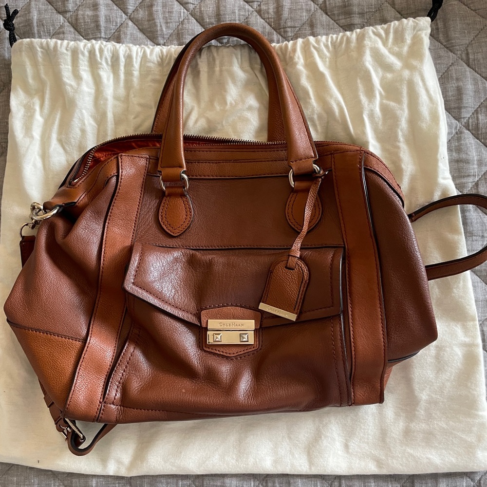 Cole Haan Zoe Structured Satchel